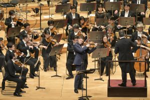 1月のNHK交響楽団の定期公演に出演したアミハイ・グロス　写真提供：NHK交響楽団