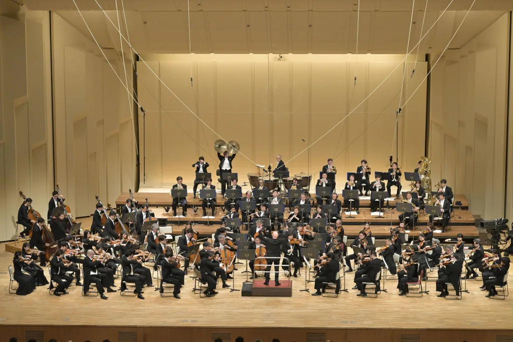 考え抜かれた配置が功を奏して美しいハーモニーが生まれた　写真提供：NHK交響楽団