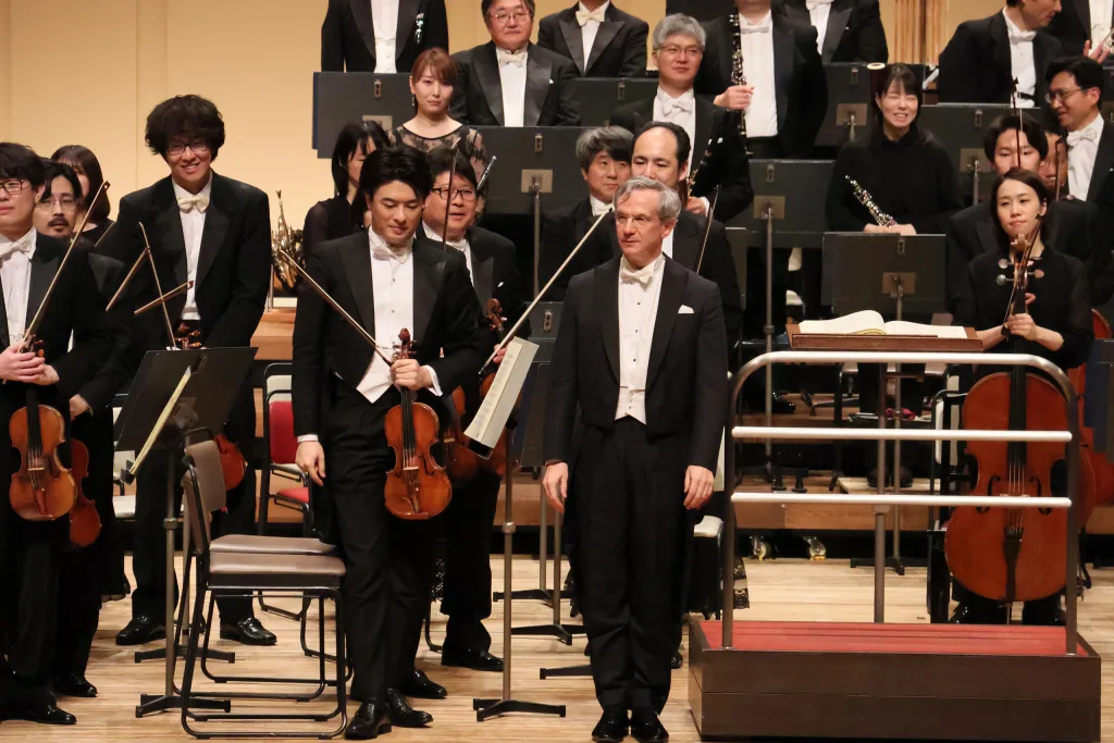 第1コンマス郷古廉のリードによりオーケストラが躍動。拍手がなかなか鳴りやまなかった　写真提供：NHK交響楽団