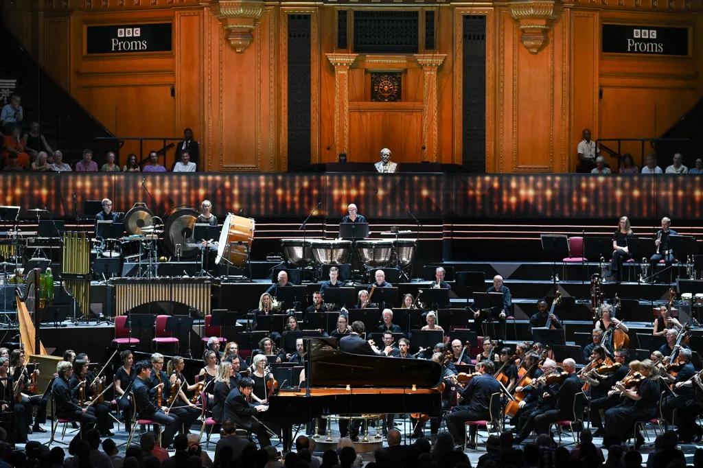 ロンドンで行われるBBCプロムスは世界最大級のクラシック音楽の祭典のひとつ＝2023年9月8日 ロンドン、ロイヤル・アルバート・ホール　(C)BBC/ Chris Christodoulou