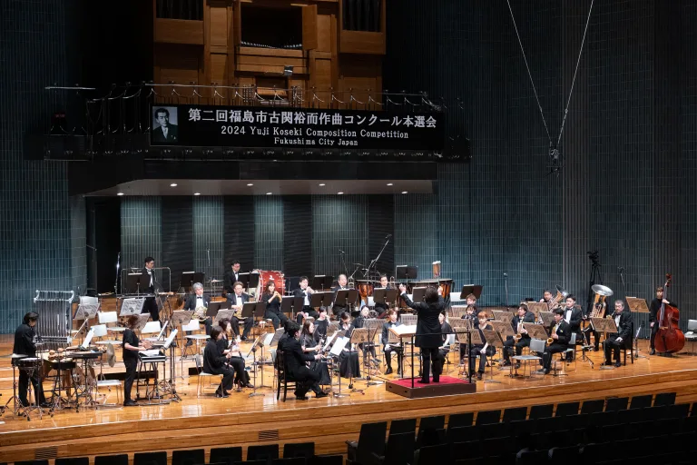 本選会は飯森範親指揮シエナ・ウインド・オーケストラの演奏で行われた　(C)Sachie Hamaya