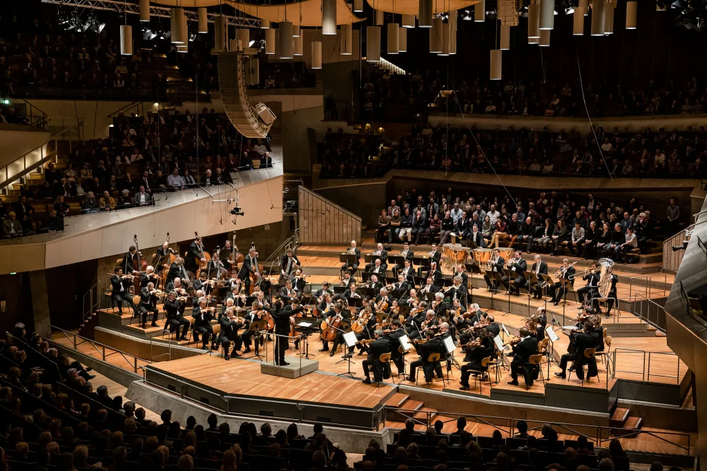 2025年6月の定期演奏会で山田が指揮台に立つベルリン・フィル　(C)Stephan Rabold /Berliner Philharmoniker