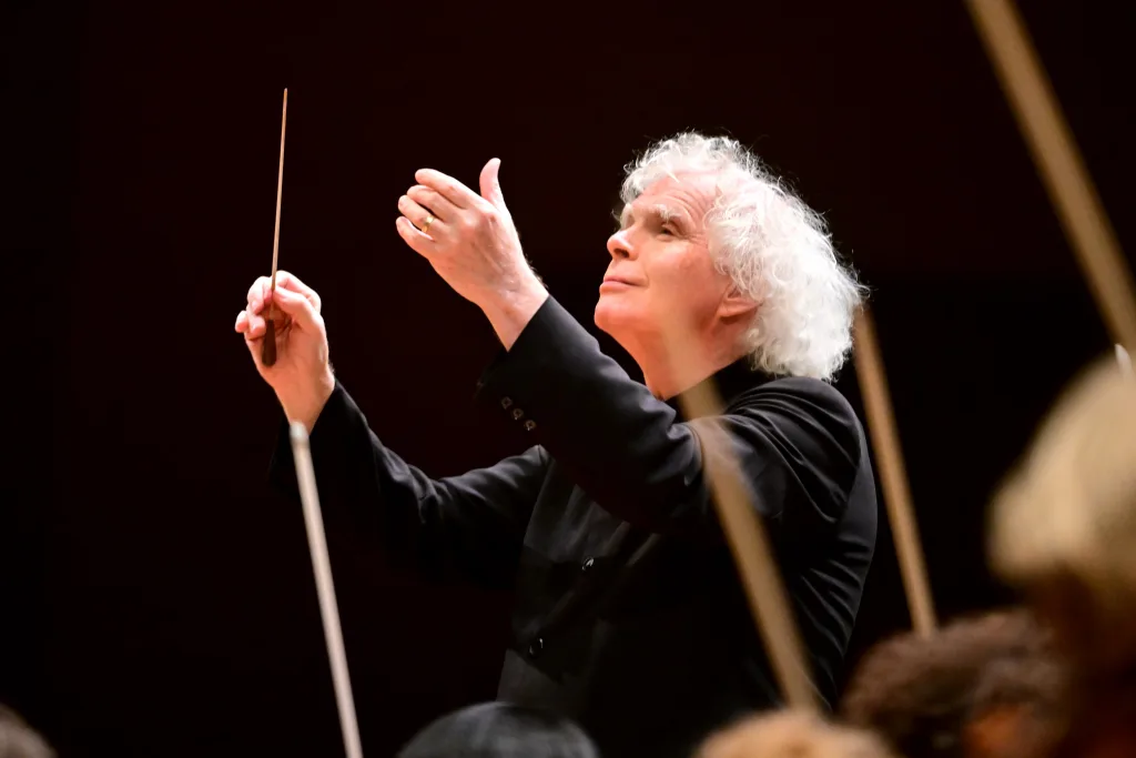 Simon Rattle, Chief Conductor of the Bavarian Radio Symphony Orchestra. © Naoya Ikegami