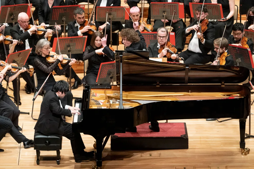 Nobuyuki Tsujii performing Grieg's Piano Concerto.