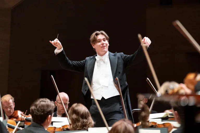 Klaus Mäkelä returns to Japan with the Orchestre de Paris for the first time since October 2022 (Photographed during the June 19 performance) ©Rikimaru Hotta