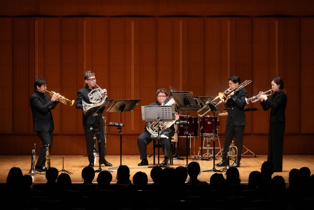 「ARK BRASS BAROQUE」の発売記念コンサートが行われた 撮影:堀田力丸