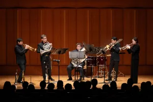 「ARK BRASS BAROQUE」の発売記念コンサートが行われた　撮影：堀田力丸