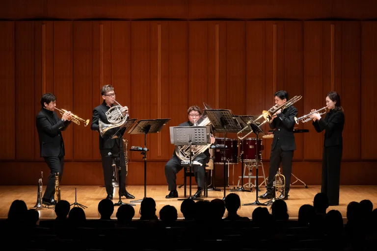 「ARK BRASS BAROQUE」の発売記念コンサートが行われた　撮影：堀田力丸
