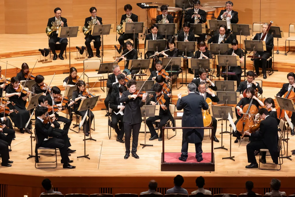 ハーデリヒはヴァイグレと息のあった音楽で圧巻の演奏を披露した©読売日本交響楽団 撮影=藤本崇