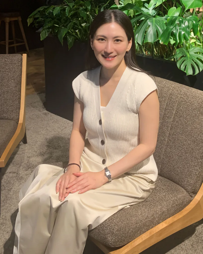 経験を積み楽しみながらの表現が可能になったと語る田中彩子