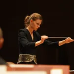 新進女性指揮者アンナ・スウコフスカ-ミゴン。この公演が日本デビューとなった　©︎松尾淳一郎