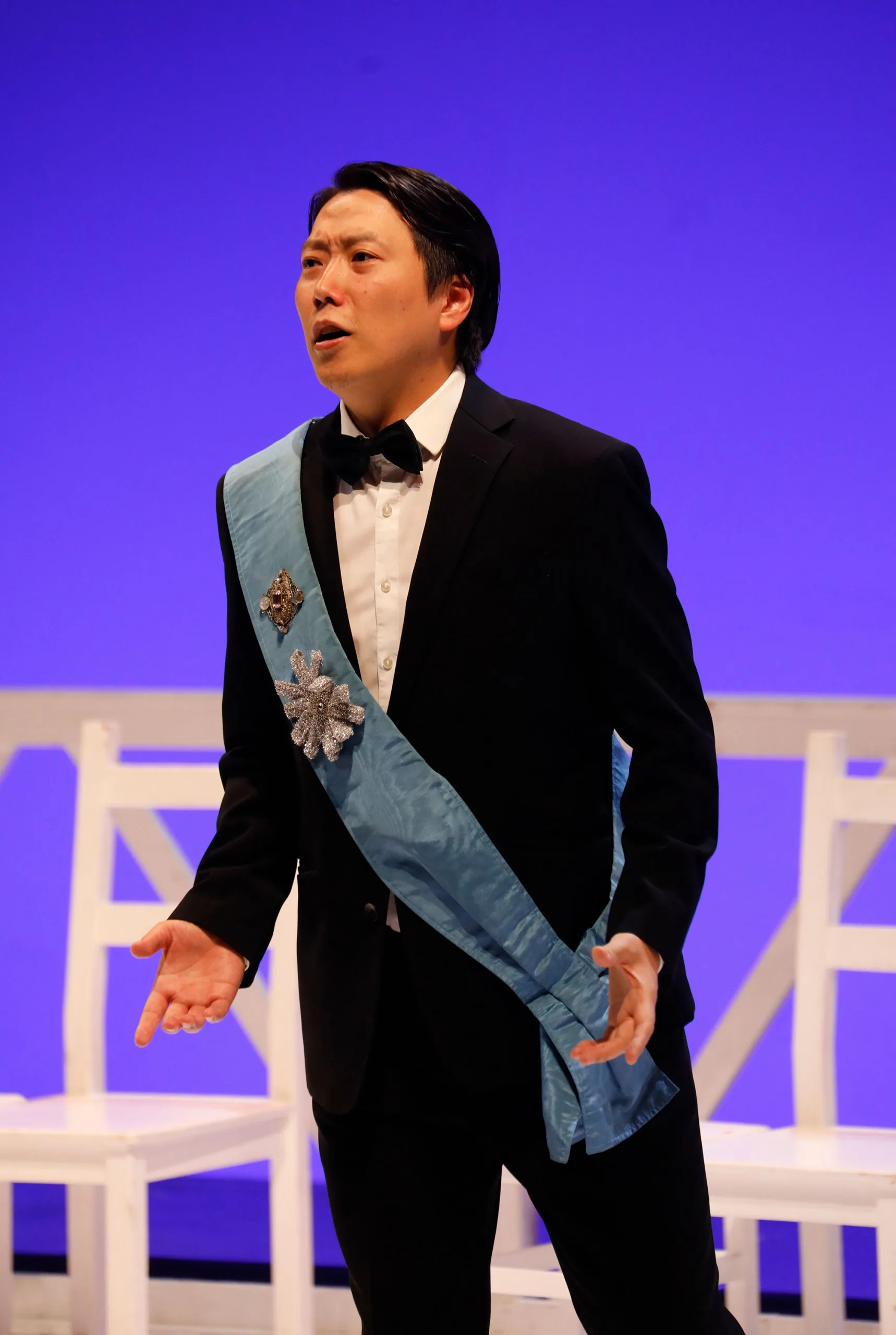 リーベンスコフ伯爵を歌う河野大樹　(C) Amati Bacciardi – Rossini Opera Festival