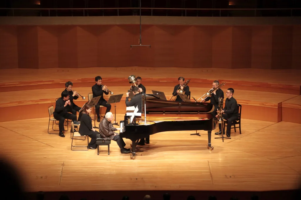 エスカンデ「奔放なカプリッチョ～ピアノと管楽器のための」 ©︎中村義政