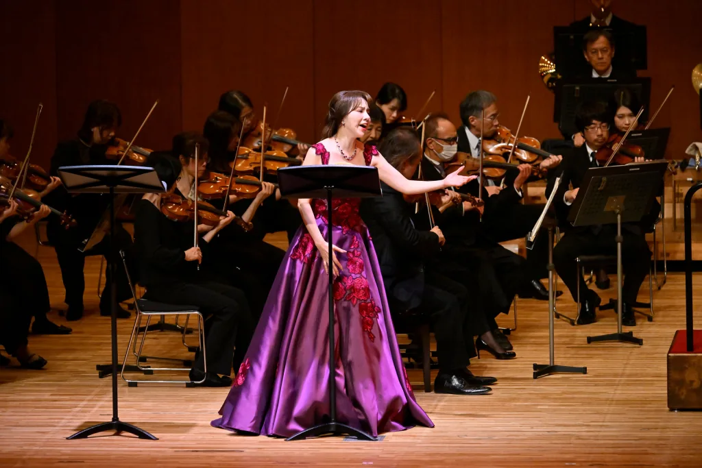 森は、第2幕のアリアなど軽やかかつ華麗に歌い上げた　撮影：阿部章仁