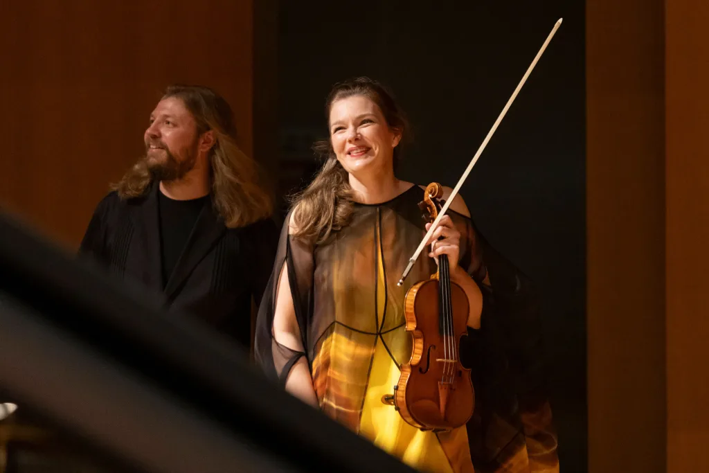 ヤンセンとコジュヒンは終始絶妙なバランス感覚を保ち、内向的でニュアンスに富んだ演奏を聴かせた(c)Junichiro Matsuo