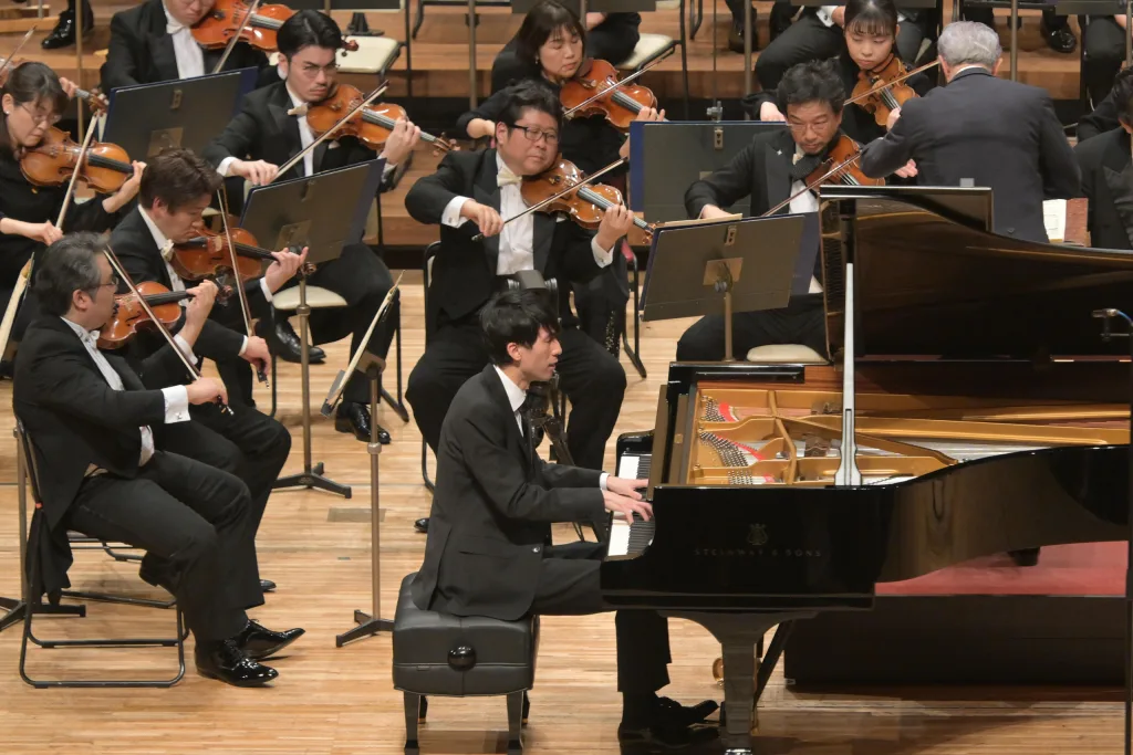 Ｎ響との初共演で第一級のアーティストの風格を感じさせる演奏を聴かせたルー　写真提供＝ＮＨＫ交響楽団