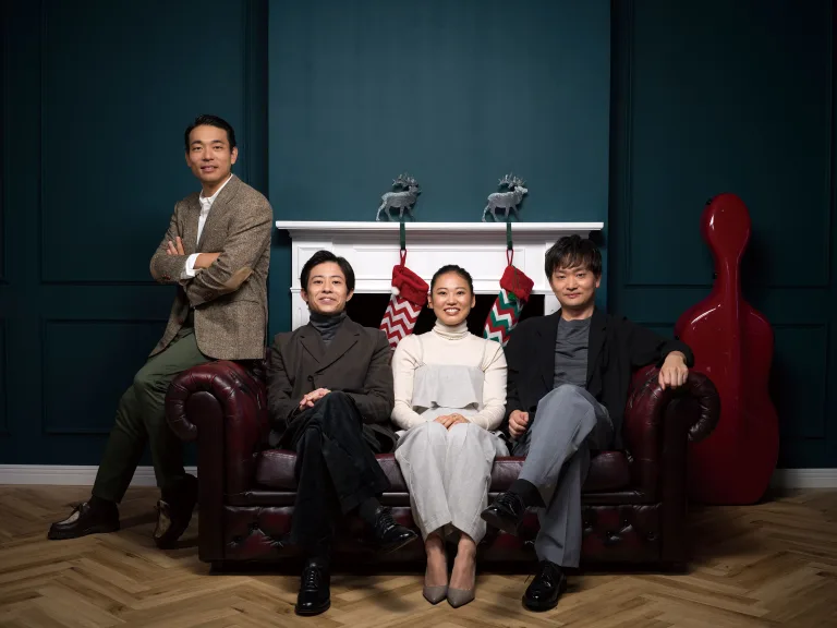 ジャパン・ナショナル・オーケストラのチェロ・メンバーで構成されるJNOチェロカルテット　(C)S. Ohsugi