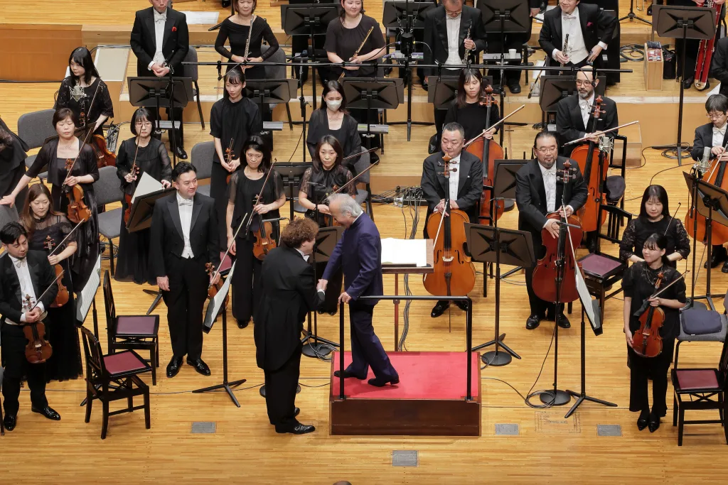 いまの大阪フィルに可能な表現力を駆使して、充実した演奏を聴かせた　©飯島隆