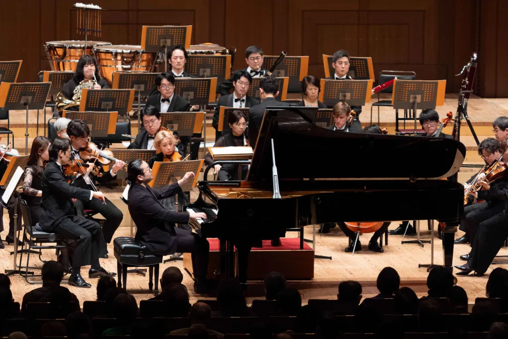 モーツァルトのピアノ協奏曲第27番では、反田恭平がソリストを務めた　(C)K.Miura