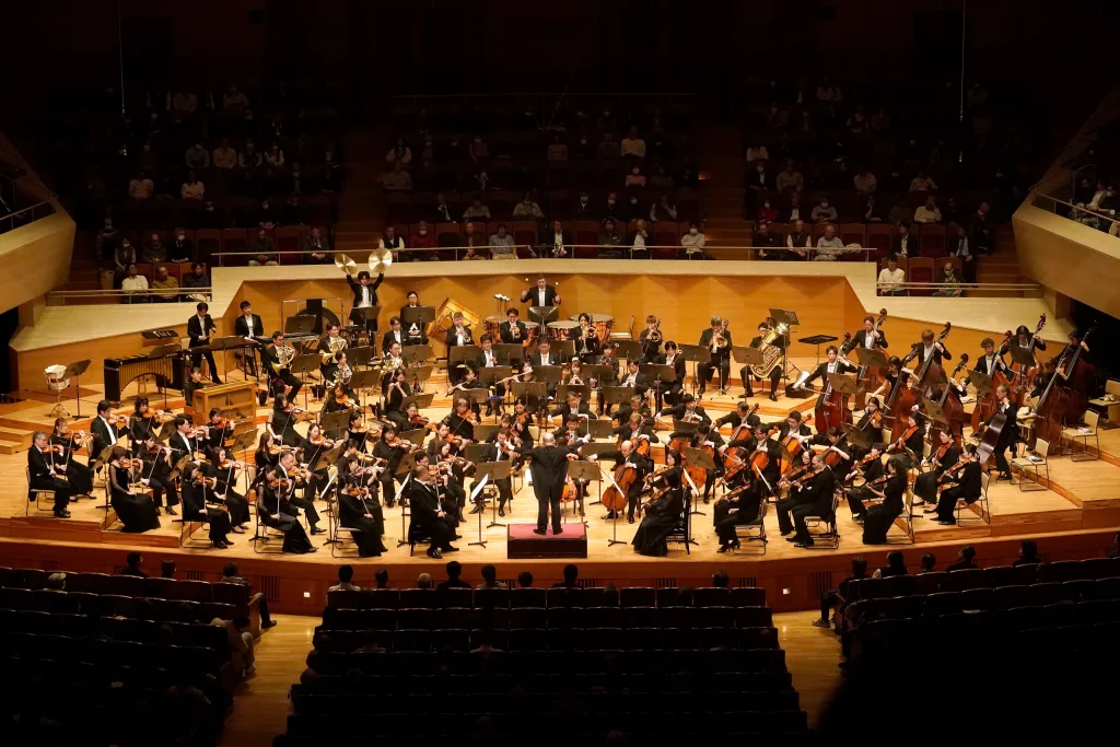 ショスタコーヴィチの交響曲第15番より。数多い各楽器のソロはどれも秀逸だった　©️山口敦