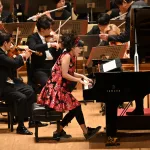 ガーシュウィンのピアノ協奏曲へ調のソリストを務めた上原ひろみ（C）TERASHI Masahiko