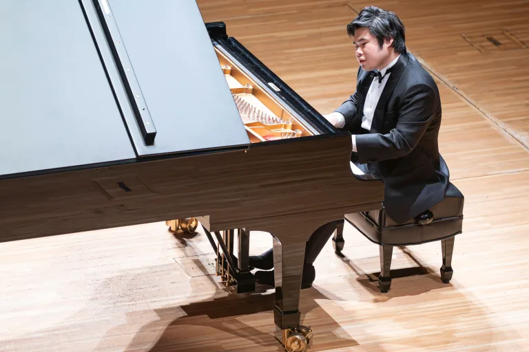 辻󠄀井伸行が全国で17公演開催する日本ツアー2026の東京公演初日　撮影：堀田力丸