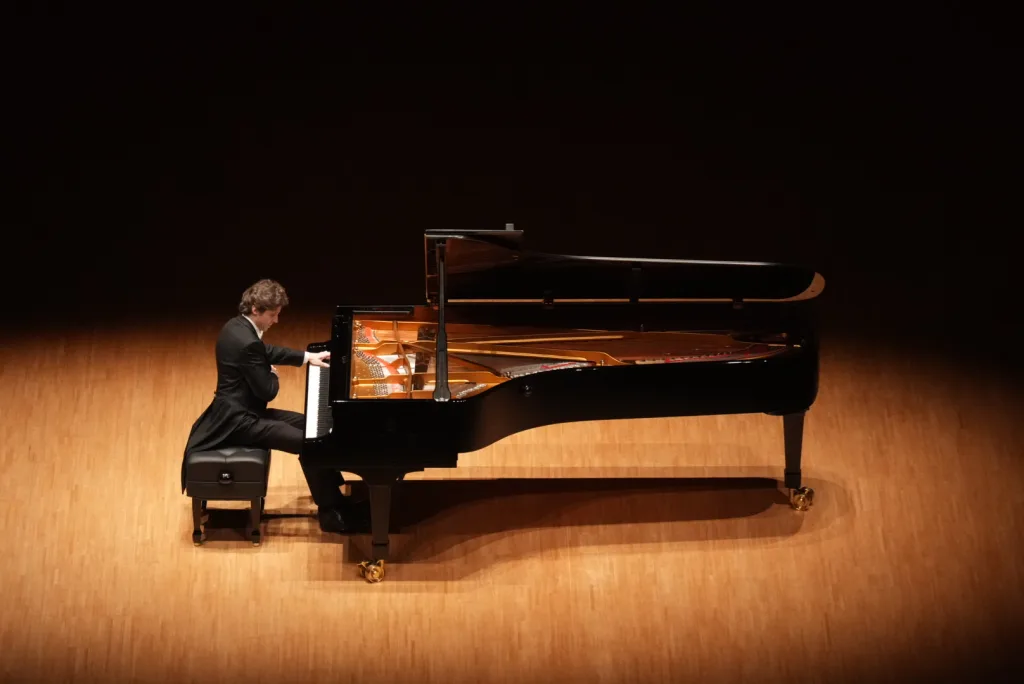 ベートーヴェンの「月光」ソナタは、曲の構図がピュアに明示された好演(c)Junichiro Matsuo