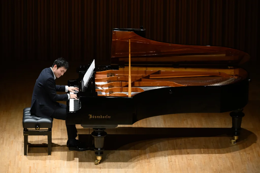 後半は川口のソロでシューベルトとショパンが演奏された（C）藤本史昭　写真提供：TOPPANホール