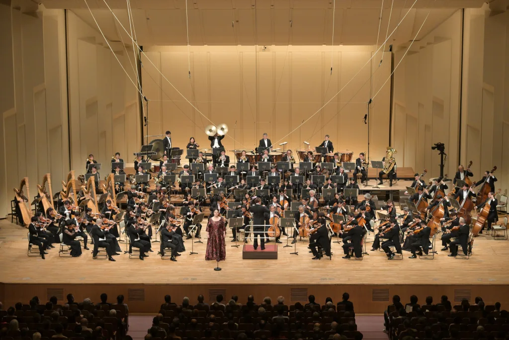大編成で演奏されたワーグナーの楽劇「神々の黄昏」（抜粋）　写真提供：NHK交響楽団