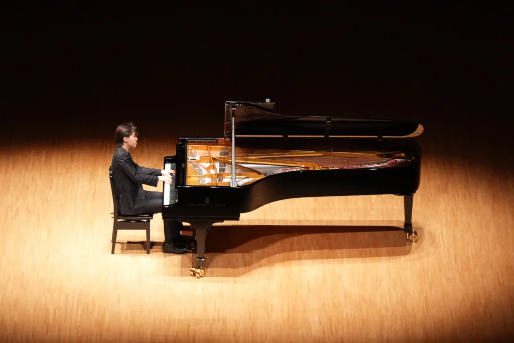 この上ない美しさを湛えた音の雫が印象的だった　©︎松尾淳一郎／提供:ジャパン・アーツ