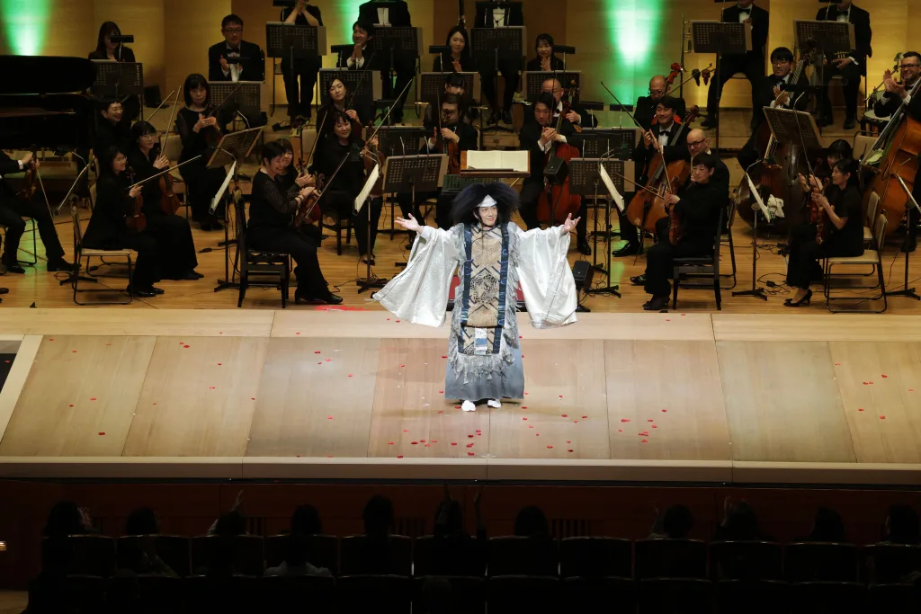 石川県立音楽堂のアーティスティック・クリエイティブ・ディレクターを務める狂言師の野村萬斎