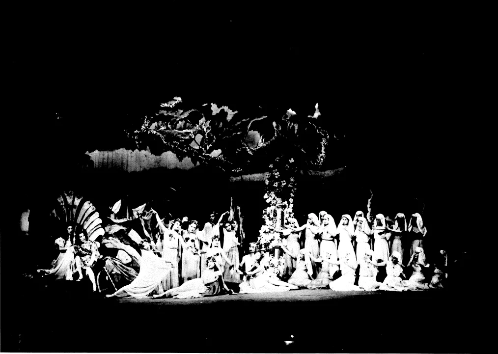 藤原歌劇団公演「タンホイザー」＝1947年 帝国劇場　写真提供：公益財団法人日本オペラ振興会