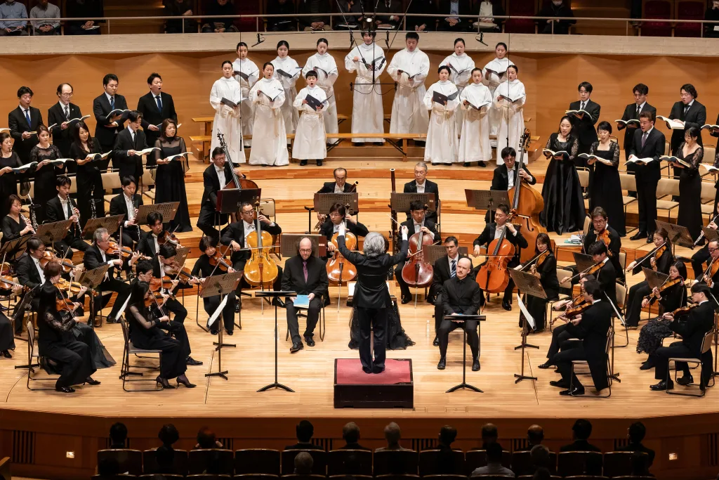 声の響きの美しさがきわだつ内容だった　©読売日本交響楽団 撮影＝藤本崇