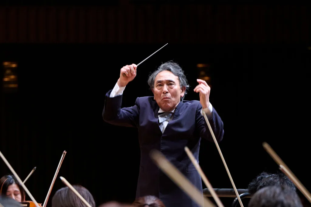 山下一史指揮、大阪交響楽団がラヴェルの2つのバレエ音楽を披露した　（C）（公財）朝日新聞文化財団提供、樋川智昭撮影