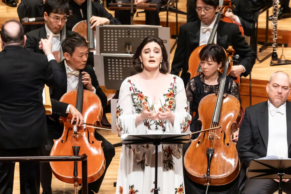 天使を歌ったベス・テイラー　©読売日本交響楽団 撮影＝藤本崇