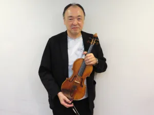 音楽生活40周年を迎えたヴァイオリニストの豊嶋泰嗣