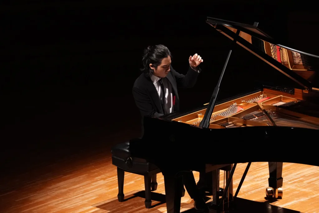 イムの鋭敏な打鍵から創出される音は、透き通るような美しさに満ちていた©Junichiro Matsuo