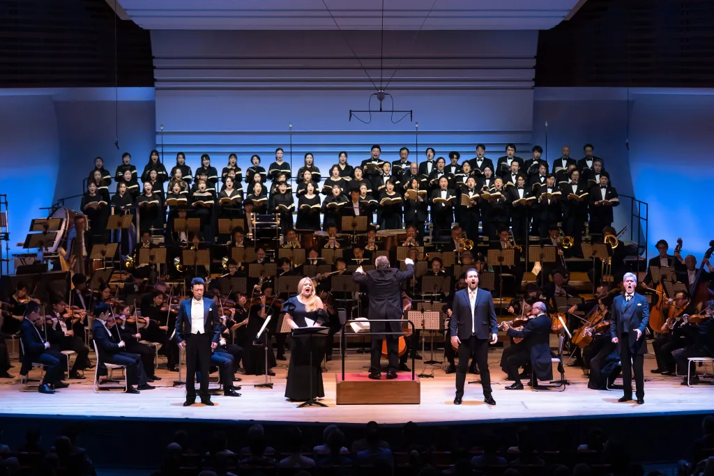 左からジョン ハオ、ソボトカ、マッシ、ルーチョ・ガッロ（C）池上直哉