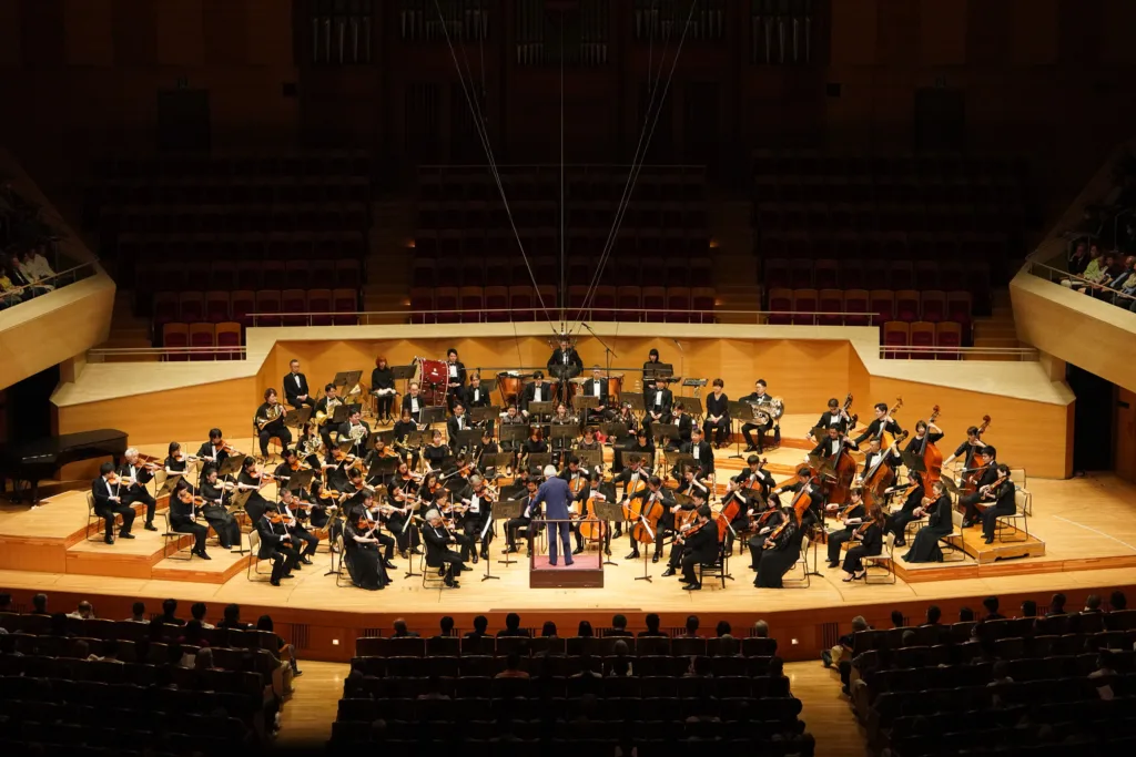 岡山フィルハーモニック管弦楽団が東京特別公演を開催した　（C）松尾淳一郎