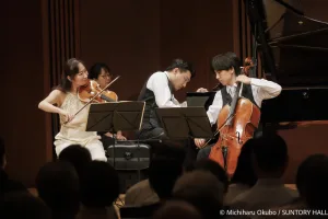 葵トリオがサントリーホール チェンバーミュージック・ガーデンに登場。21年から取り組んでいる7年プロジェクトの第6回が開催された